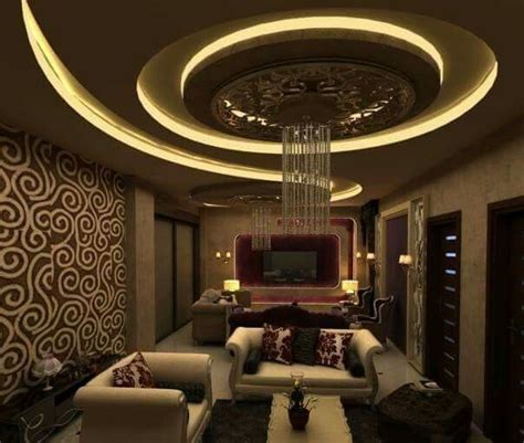 40 Latest gypsum board false ceiling designs with LED lighting 2019