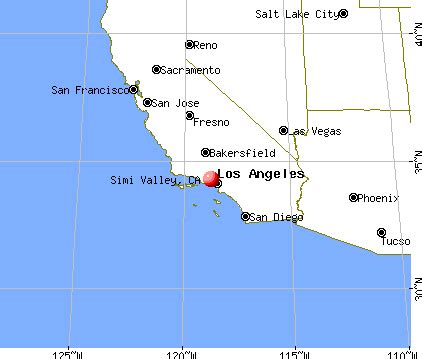 Simi Valley California Map – Verjaardag Vrouw 2020