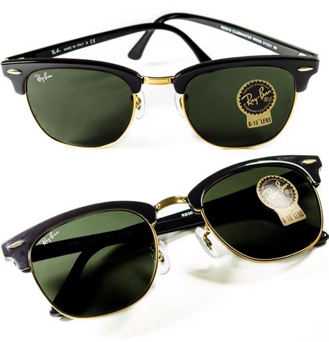 Gafas De Sol Ray-ban Clubmaster Rb3016 W0365 100% Originales - $ 199.900 en Mercado Libre