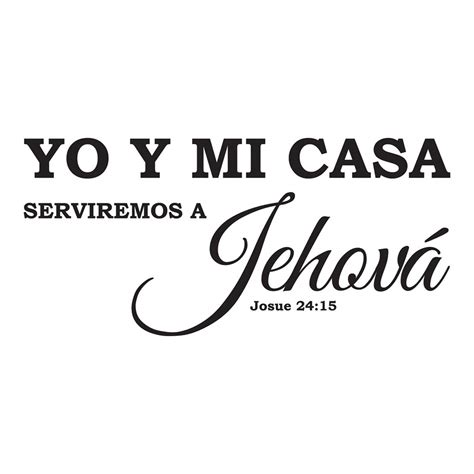 Buy Vinilo Decorativo Para Pared Yo Y Mi Casa Serviremos A Jehová Josue ...