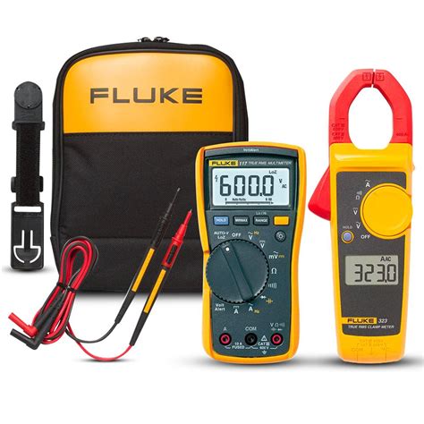 Fluke FLUKE-117/323 KIT (4296041) Electricians Digital Multimeter Combo Kit