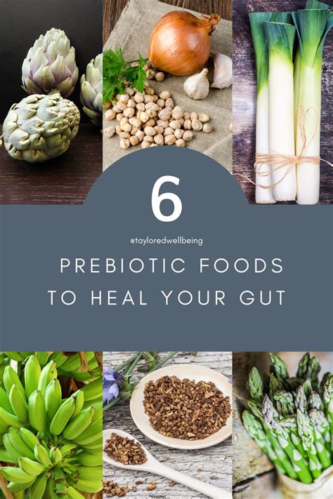 Top 6 Prebiotic Foods to HEAL your Gut | Prebiotic foods, Nutrition ...