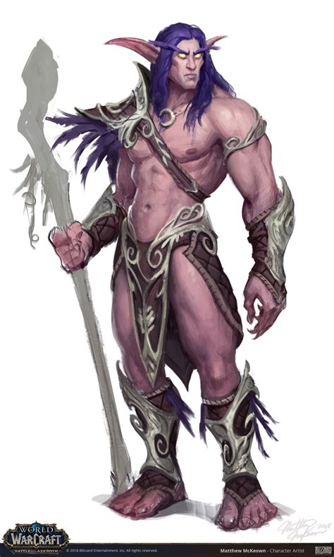 ArtStation - World of Warcraft - Night Elf NPC Concept, Matthew McKeown | World of warcraft ...