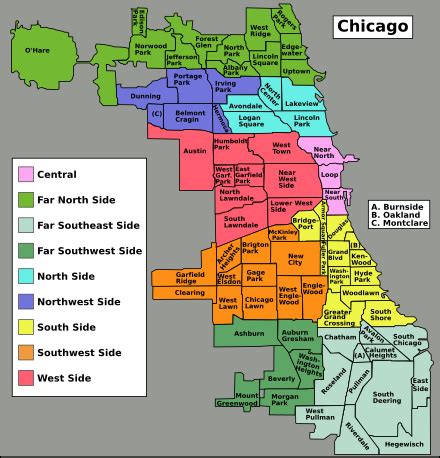 Community areas in Chicago - Wikiwand