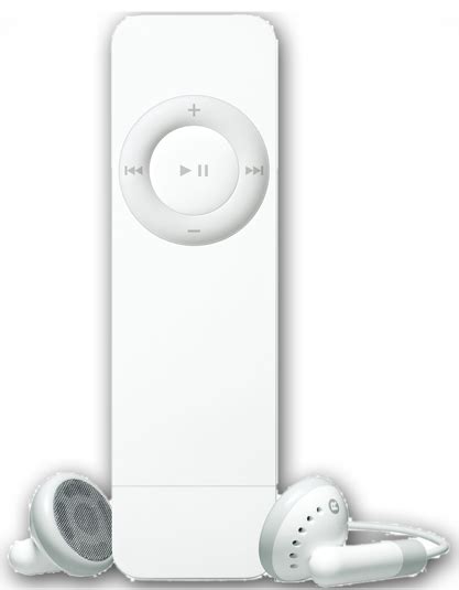 Apple iPod Shuffle 1st Generation. High capacity 250 mAh Li-ion battery