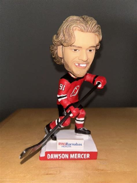 February 24, 2024 New Jersey Devils - Dawson Mercer bobblehead ...