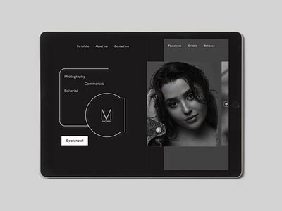 Photographer-Website Design by sonja on Dribbble