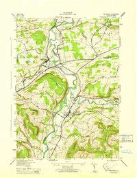 1946 Map of Schoharie, Schoharie County, NY — High-Res | Pastmaps