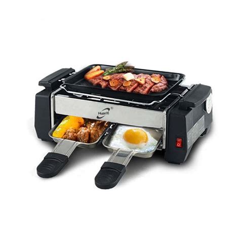 Newly Upgraded Version 1000W High Power Non-Stick Family Barbecue ...