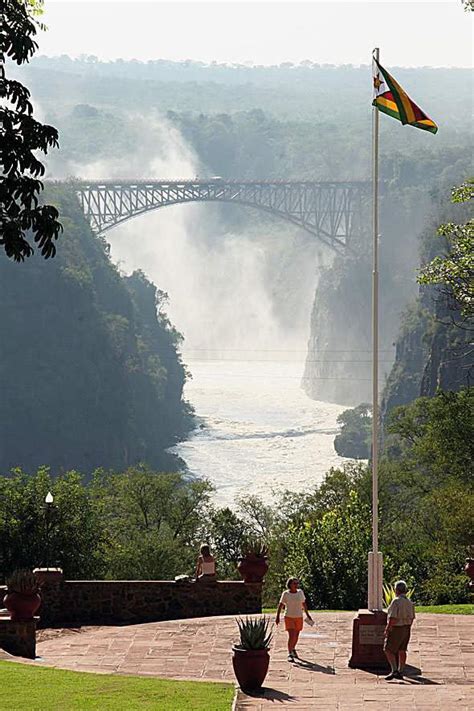 Victoria Falls Railway Bridge - Construction of Victoria Falls Bridge