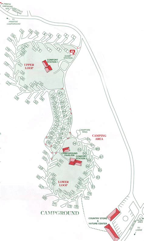 DeSoto State Park Map