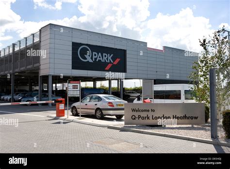 Q park car park Heathrow London England Stock Photo - Alamy