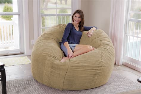 Chill Sack Large 7 ft Bean Bag, Multiple Colors - Walmart.com - Walmart.com