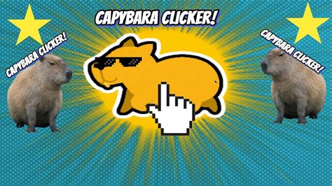 CAPYBARA CLICKER! - YouTube