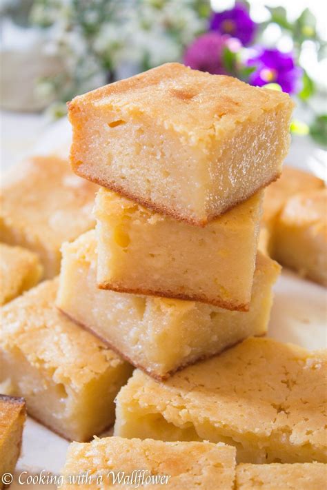 Butter Mochi Cake - Cooking with a Wallflower