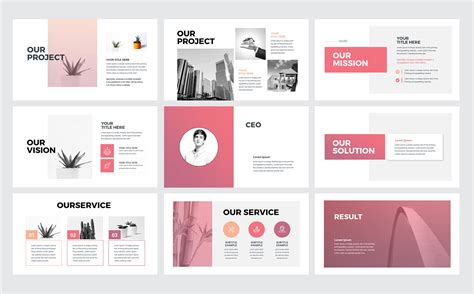 Clean Presentation Templates