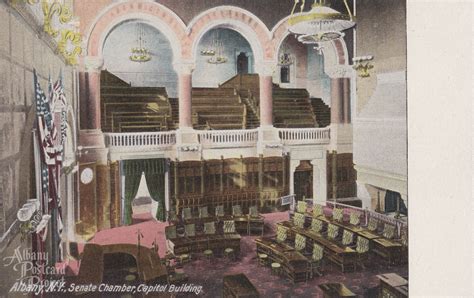 Senate Chamber, Capitol Building | Albany Postcard Project