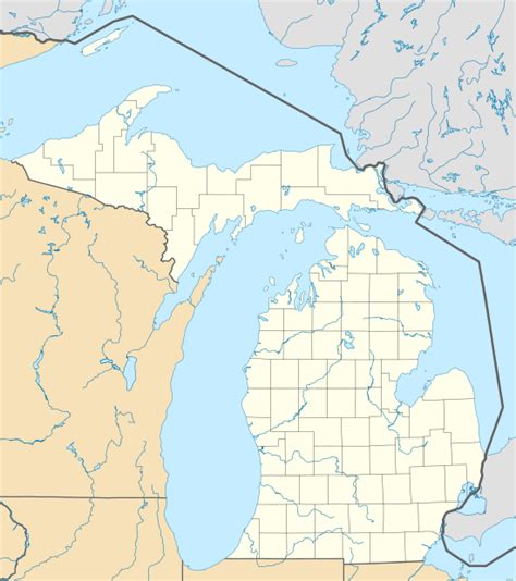 Michigan State Parks Map | Map Of The World