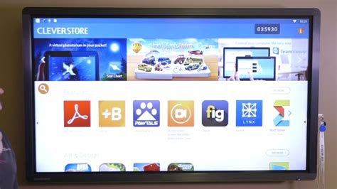 Clevertouch Plus Educational Digital White Board Explained - YouTube