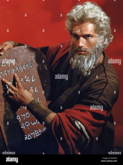 THE TEN COMMANDMENTS 1956 Paramount film with Charlton Heston as Moses ...