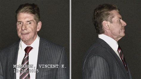 Video and Pics of Vince McMahon’s “Mug Shot” & Arrest From Monday Night ...