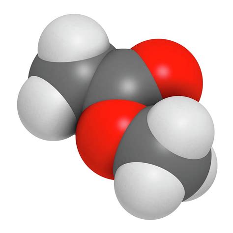 Methyl Acetate Solvent Molecule Photograph by Molekuul - Fine Art America