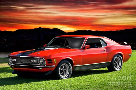 1970 Ford Mustang Mach 1 Fastback Photograph by Dave Koontz - Fine Art ...