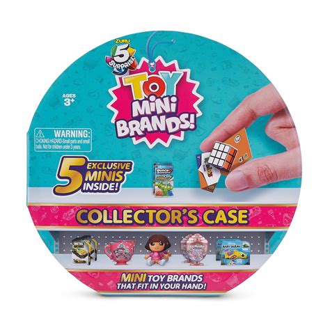 Buy 5 Surprise Toy Mini Brands Collector's Case - Store & Display 30 Minis with 4 Exclusive ...