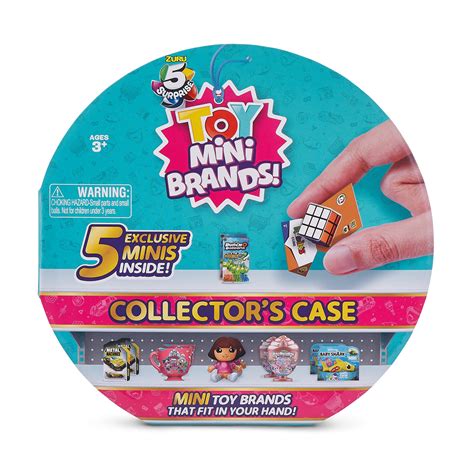 Buy 5 SurpriseToy Mini Brands Collector's Case - Store & Display 30 ...