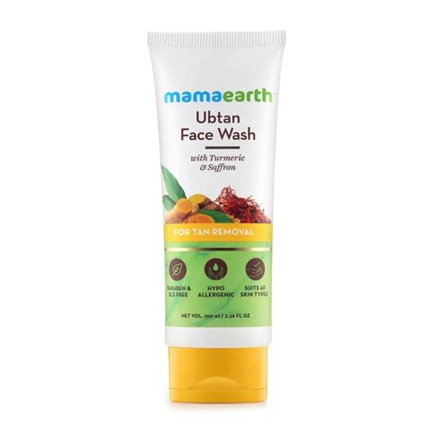 Mama Earth Ubtan Face Wash 100ml- Ayurveda products.