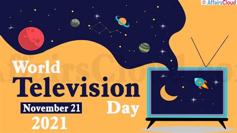 World Television Day 2021 - November 21