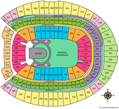 Broncos Stadium At Mile High Seating Chart | Broncos Stadium At Mile High Event Tickets & Schedule