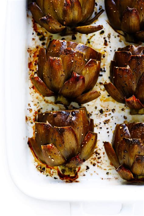 The Most Amazing Roasted Artichokes - Gimme Some Oven