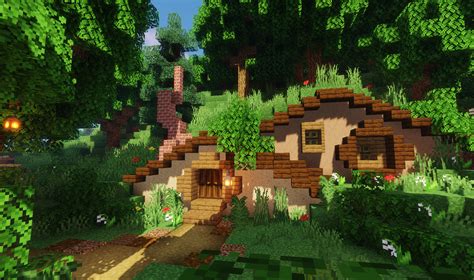 Small houses in the Forest : r/Minecraft