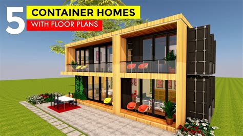 5 Modular Shipping Container Prefab House Designs + Floor Plans 2018 ...