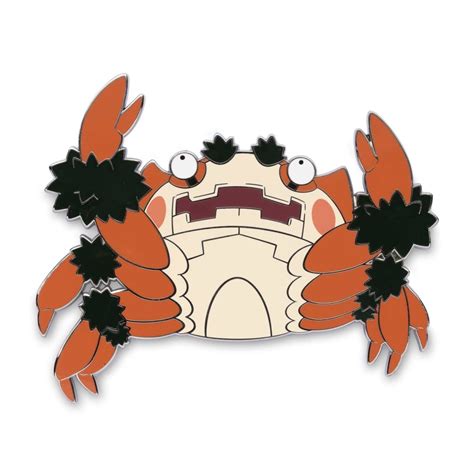 Pokémon Giant Pins: Klawf Oversize Pin | Pokémon Center UK Official Site