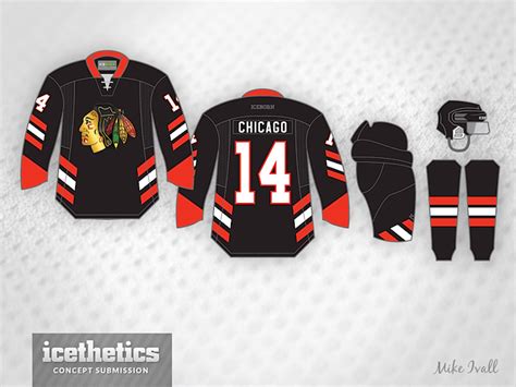 Chicago Blackhawks Jersey Concept - Draw-level