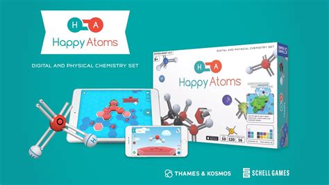 Happy Atoms - Digital and Physical Chemistry Set - Indiegogo Campaign - YouTube