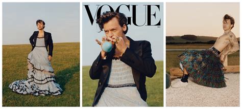 Harry Styles Rocks A Dress For Vogue's December Issue - That Grape Juice