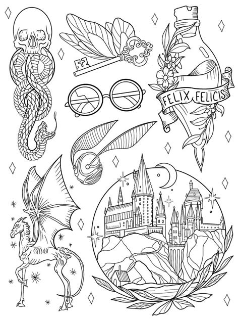 Harry Potter | Cat Kingston Tattoo | Harry potter tattoos, Harry potter tattoo sleeve, Harry ...