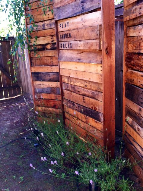 Cheap and Cheerful Pallet Fencing | The Owner-Builder Network | Wood ...