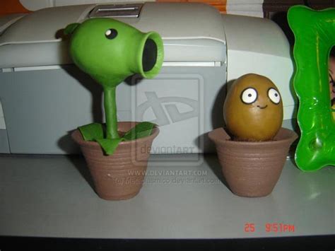Plants vs Zombies Clay Figures | Gadgetsin