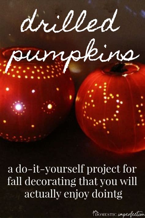 Drilled Pumpkin Templates