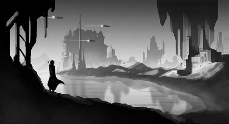 ArtStation - Sci FI landscape thumbnail.