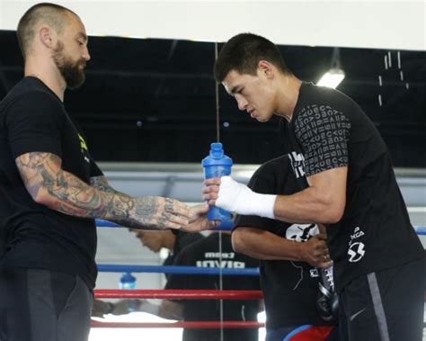 Photos: Dmitry Bivol Putting in Work For Chilemba Defense