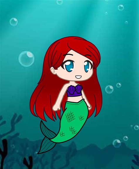 Disney The Little Mermaid [Gacha Club] | Disney princess modern, Pastel goth boy, Mermaid outfit