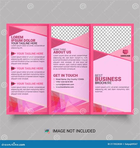 Best Business Brochure Templates. Free Brochure Templates. Stock Vector ...