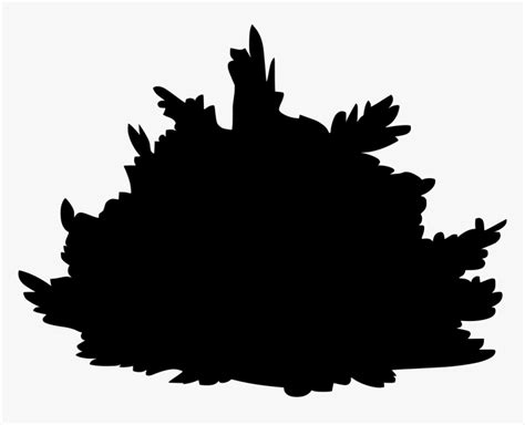 Bush Silhouette Transparent, HD Png Download , Transparent Png Image - PNGitem