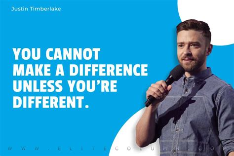 25 Justin Timberlake Quotes That Will Motivate You (2023) | EliteColumn