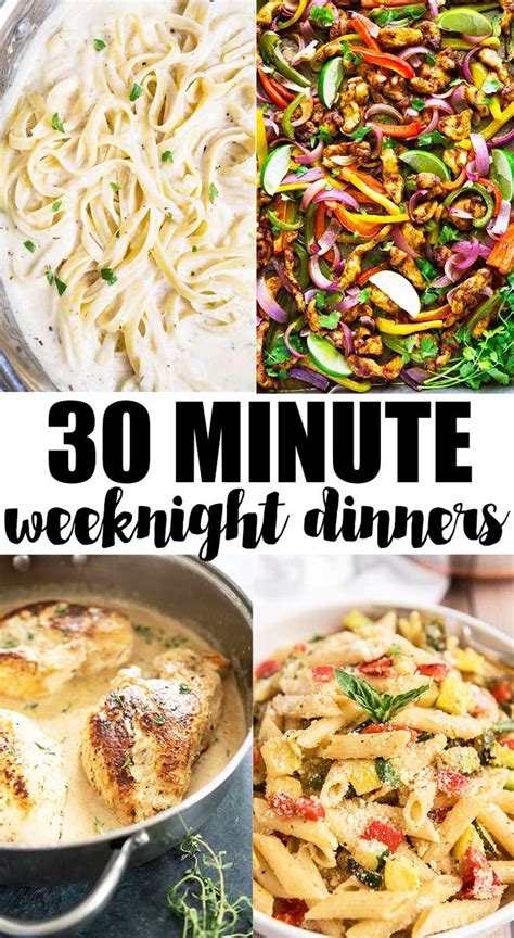 Quick and Easy Weeknight Meals